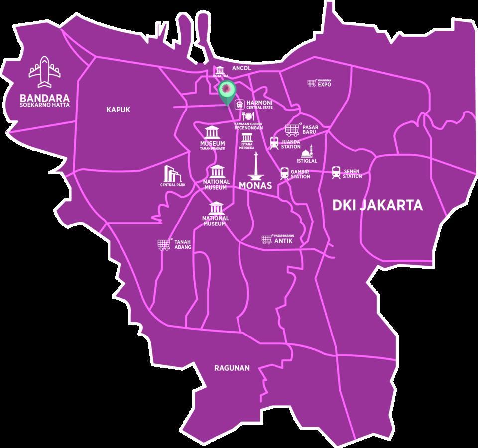 Shakti Hotel Jakarta Eksteriør bilde